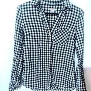 Merona M buffalo checkered long sleeve